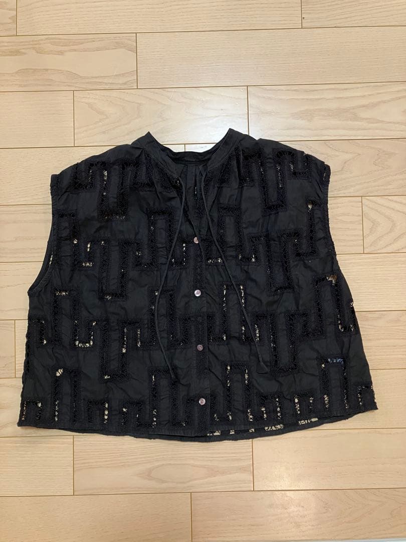 【美品】FRAMeWORK カットワークレースブラウス　シャツ　ブラウス　レース