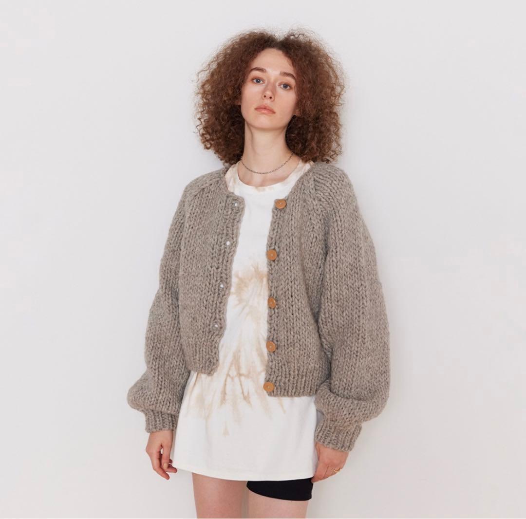 SeaRoomlynn Handmade Wool マルチカーディガン