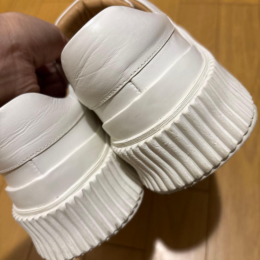 JIL SANDER プラットフォーム レザー スニーカー