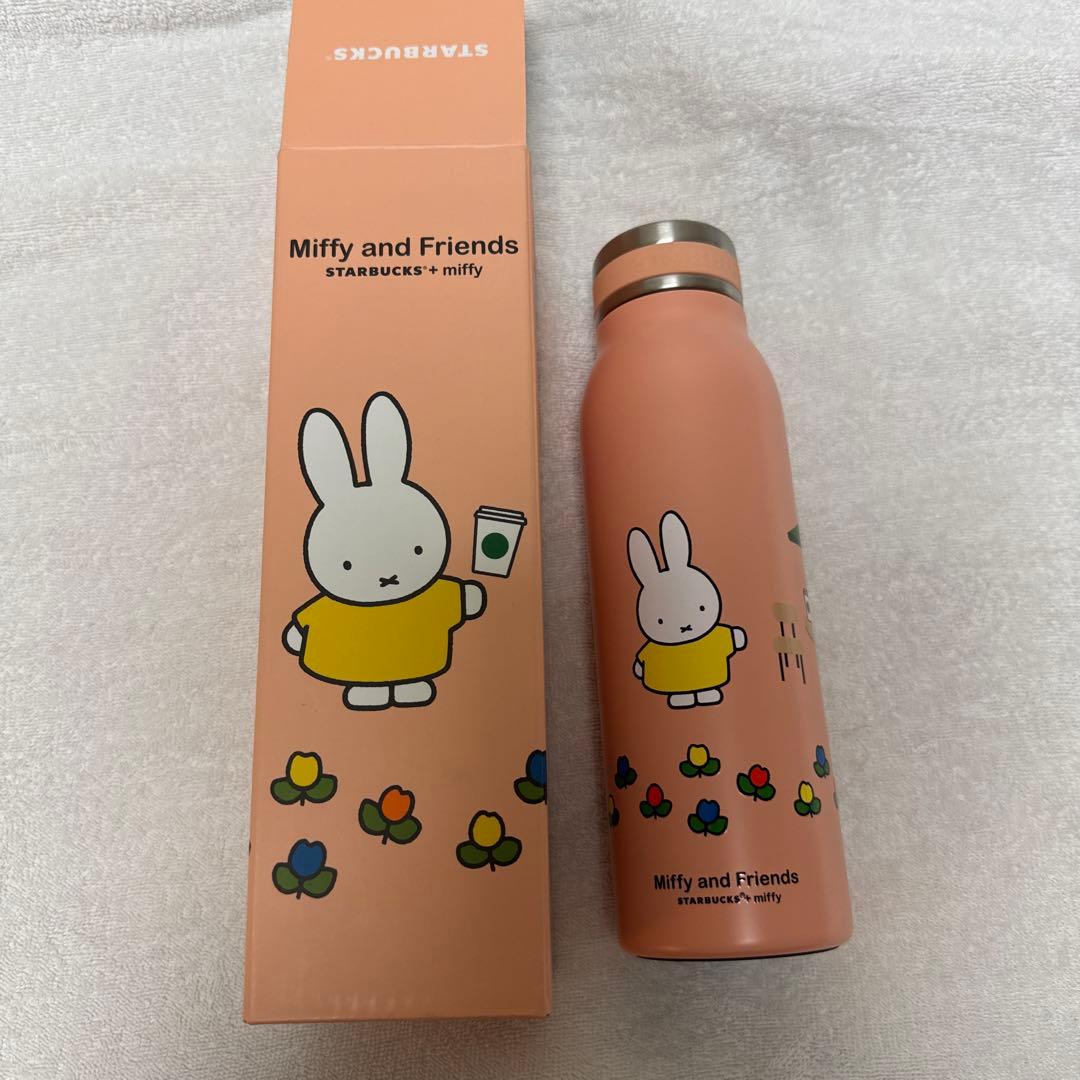 STARBUCKS+ Miffy ウォーターボトル ピンク 海外限定 ミッフィー