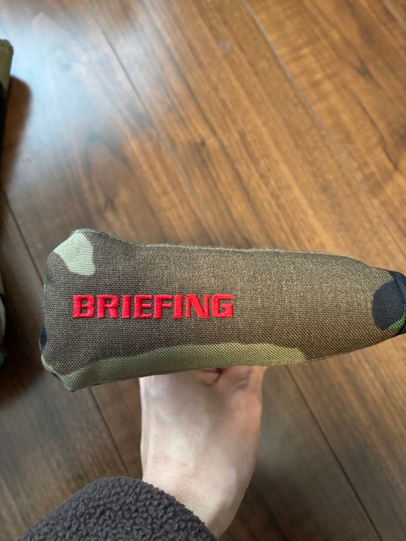 ブリーフィング　CR-4 ウッドランドカモ　迷彩　 キャディバッグ ヘッドカバー