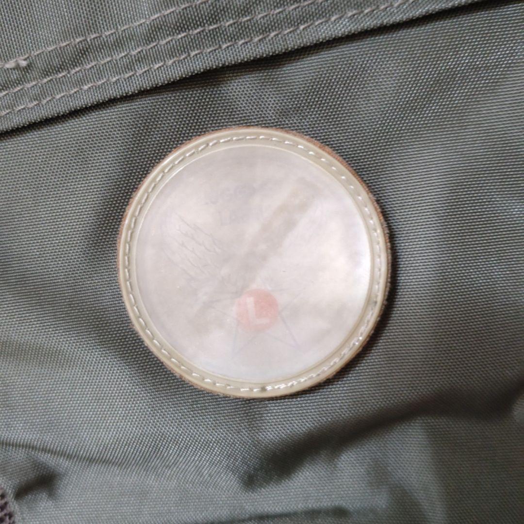 ヴィテージLUGGAGE LABEL山口タグミニタリーメッシュプルオーバーベスト