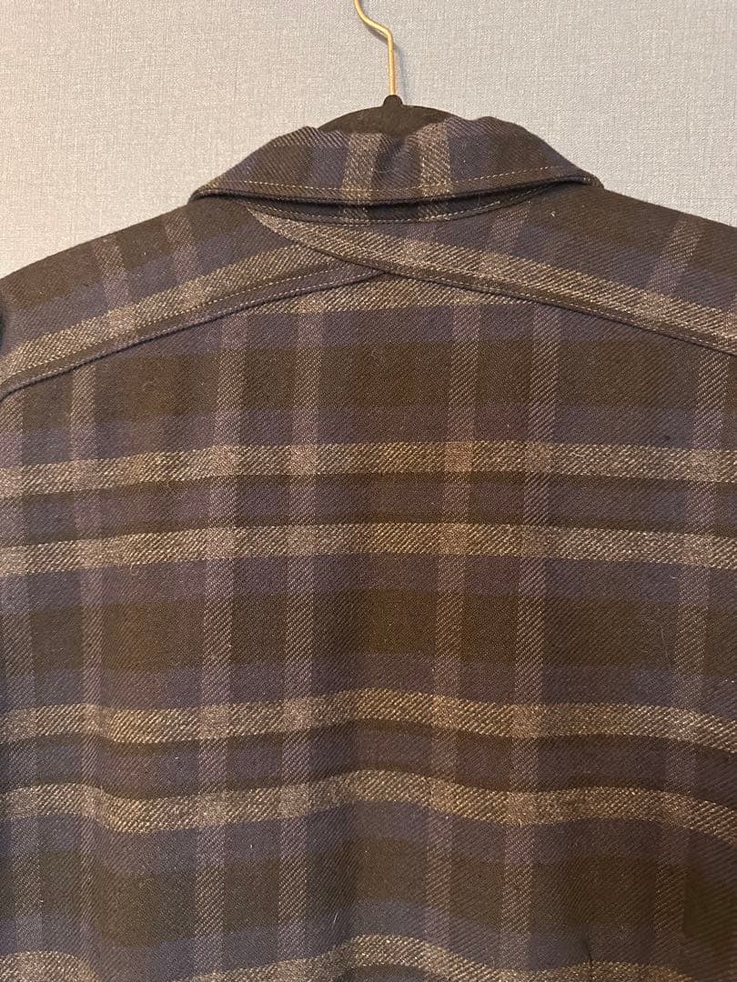 TROPHY CLOTHING ウール チェックジャケットXL相当着用少なめ