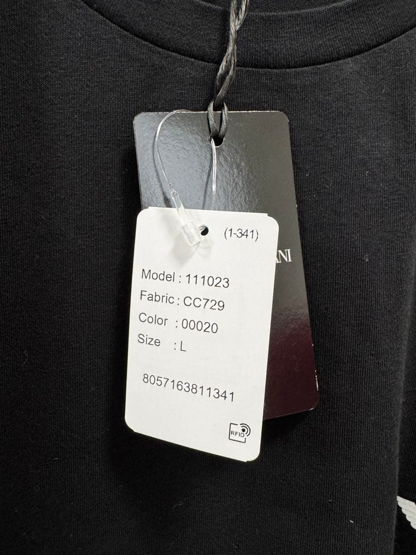 【タグ付き新品未使用】EMPORIO ARMANI ロングTシャツ