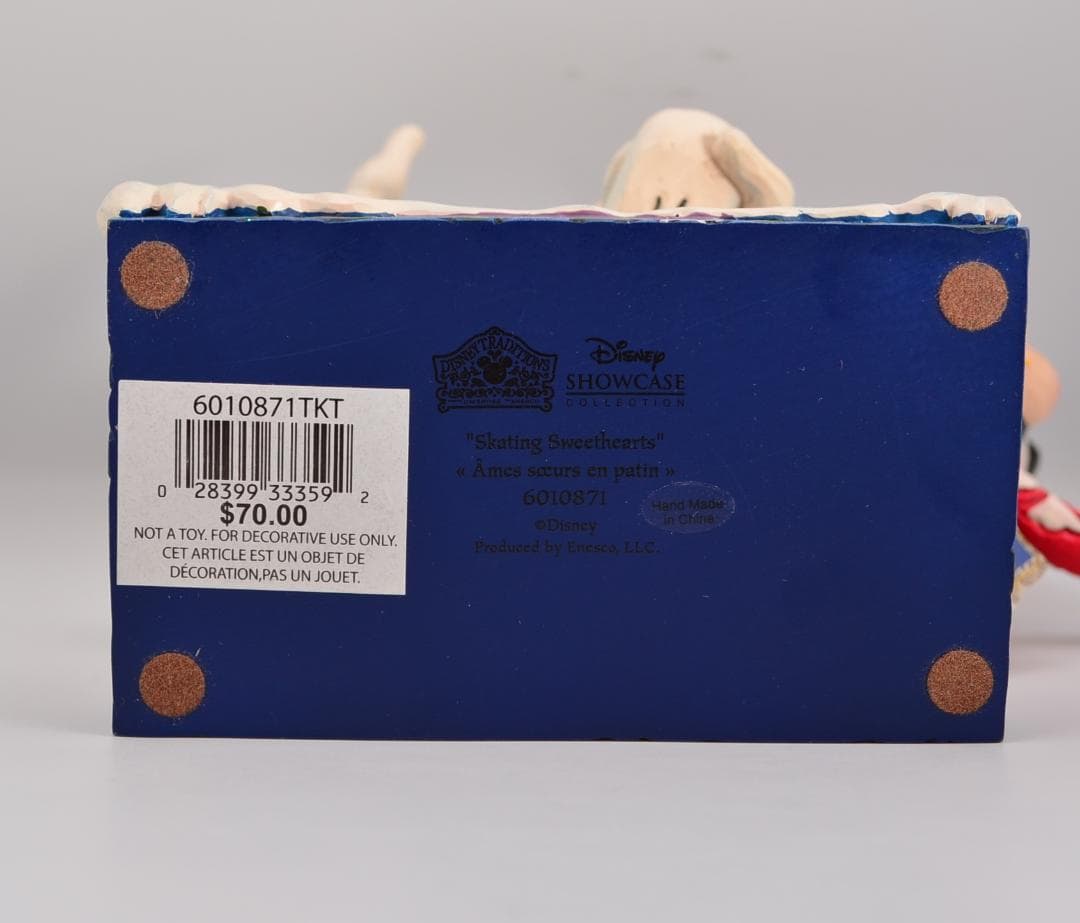スケートの恋人　ミッキー＆ミニー　ジムショア　ディズニーショーケース　箱付き