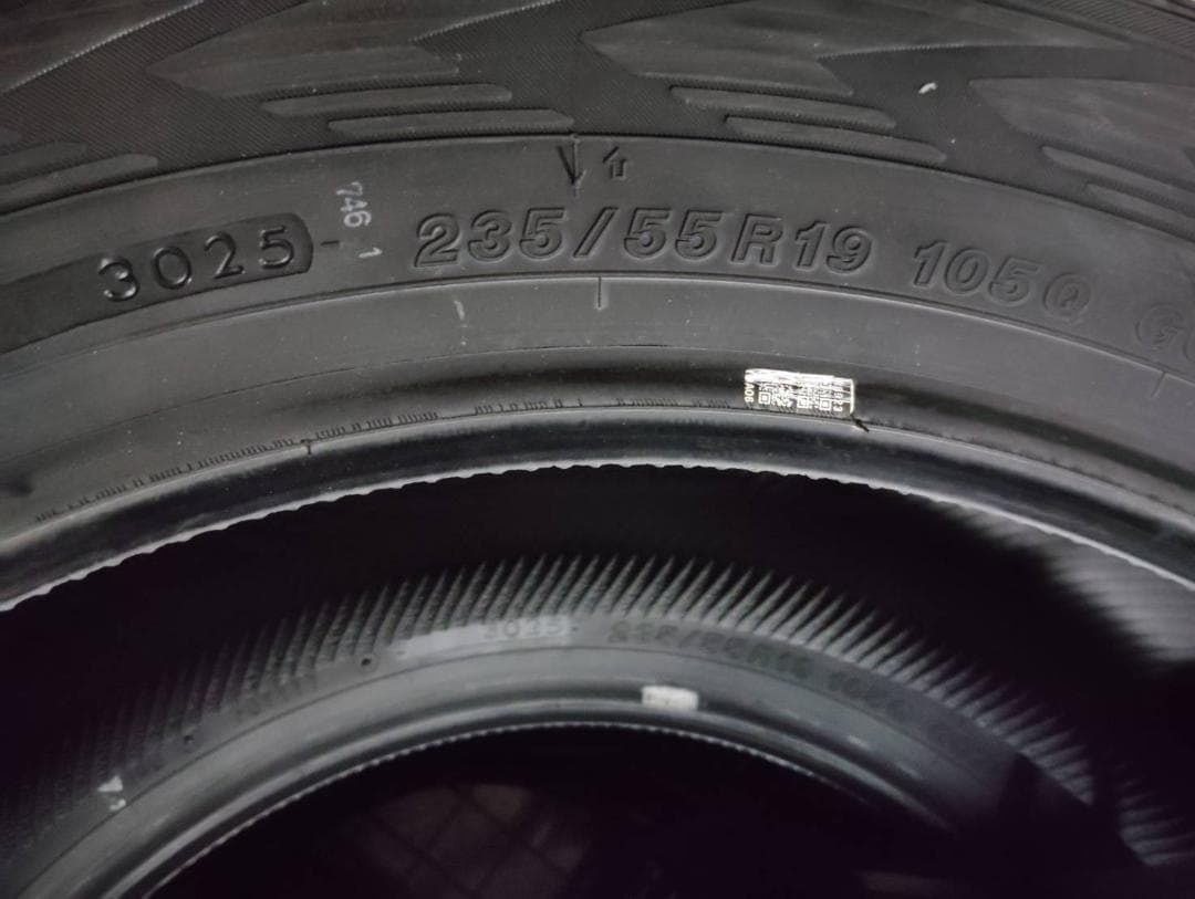 h*す様 25年製新品送料込YOKOHAMAアイスガードG075 235/55R