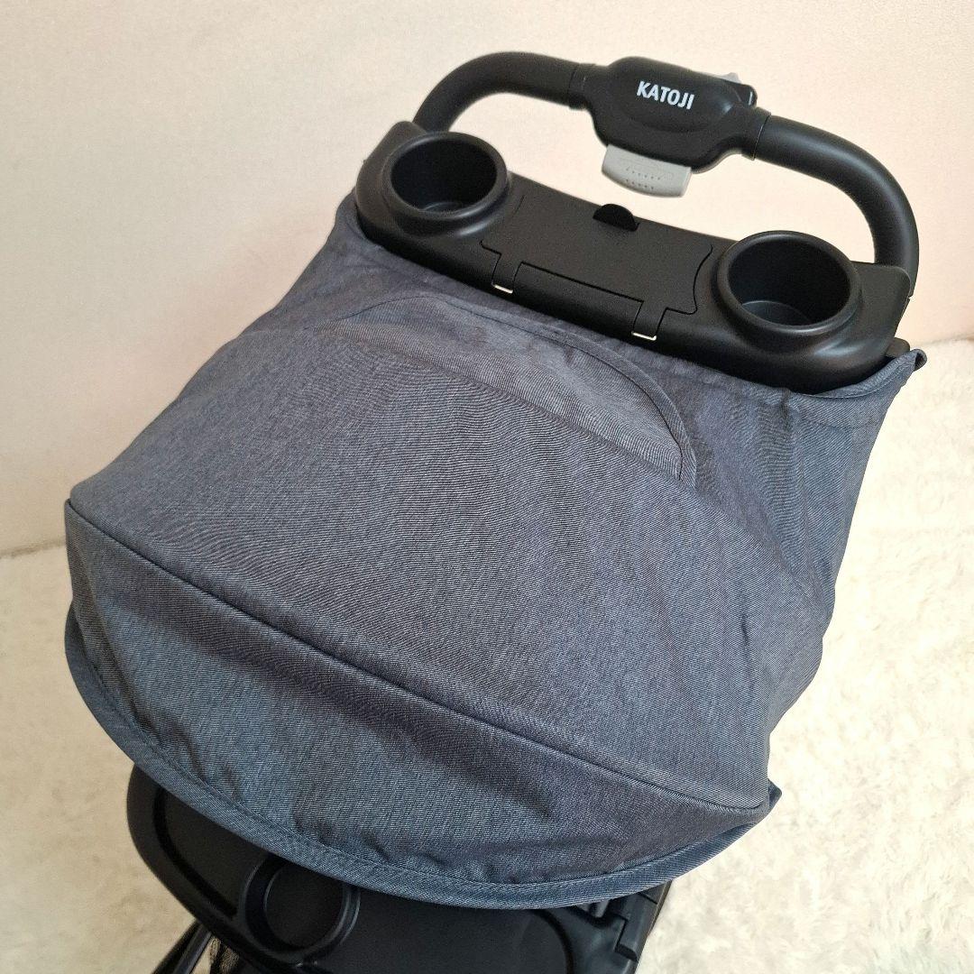 【極美品】KATOJI 二人でゴーdx デラックス 二人乗り ベビーカー ブルー