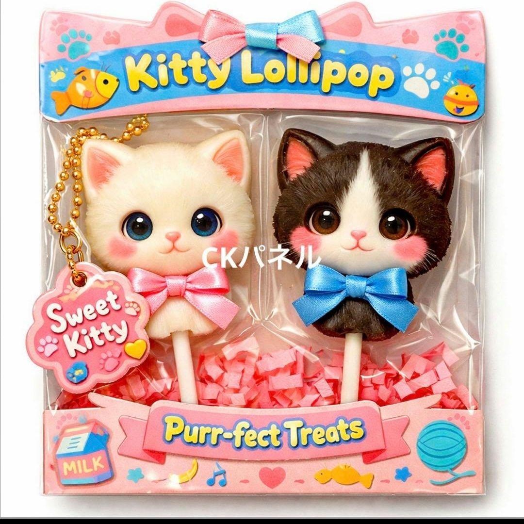 可愛いねこパネル生地　ハンドメイド