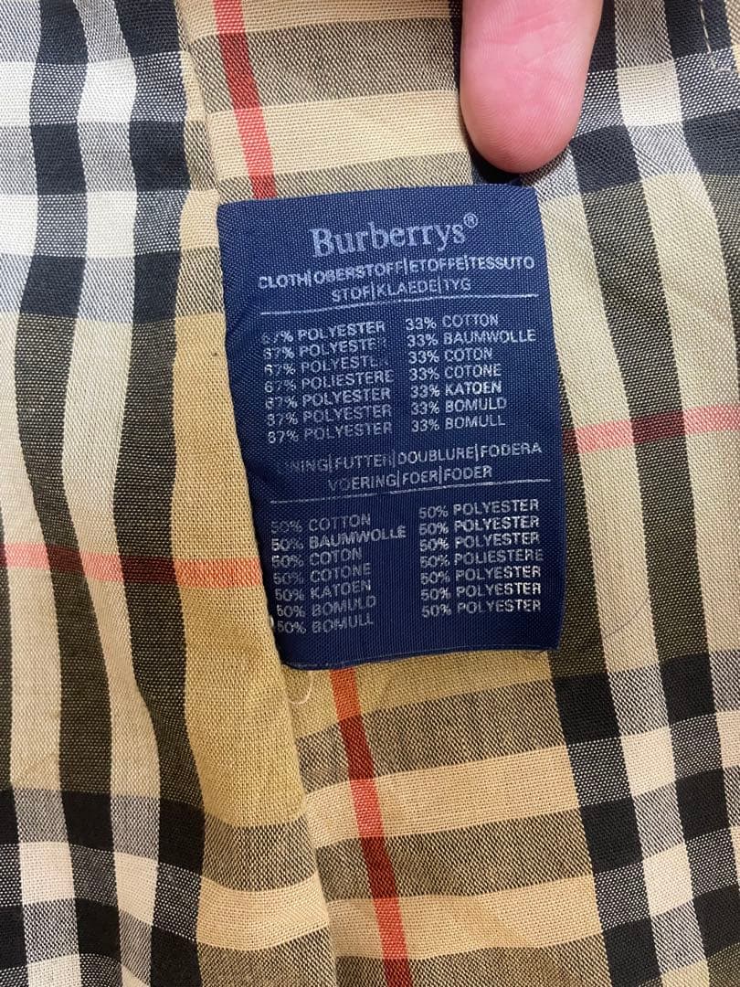 Burberry's トレンチコート 一枚袖