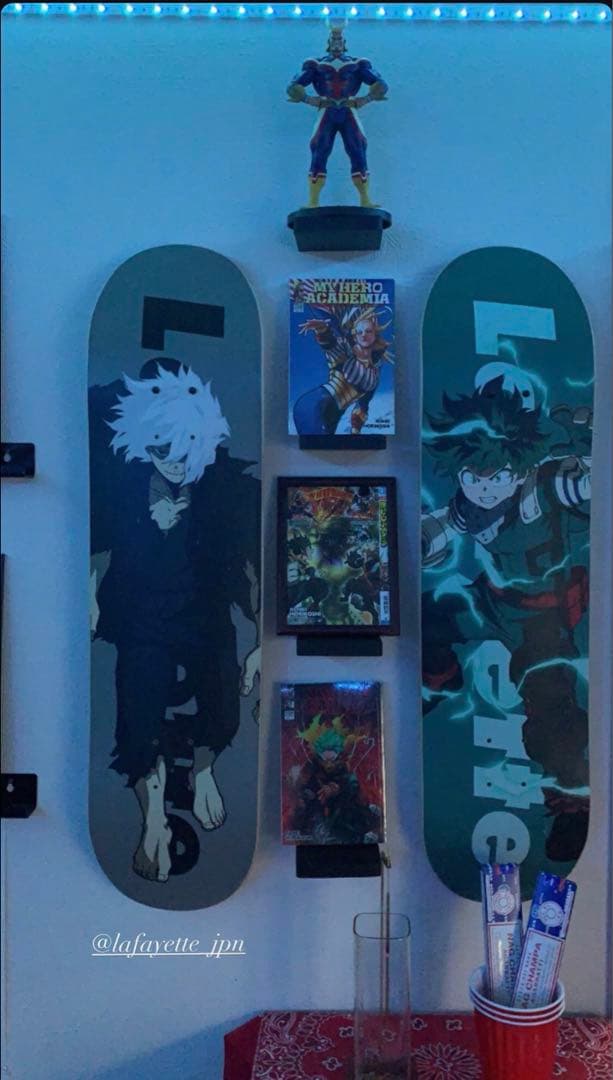 希少　LFYT x 僕のヒーローアカデミア - 緑谷出久 スケートボードデッキ