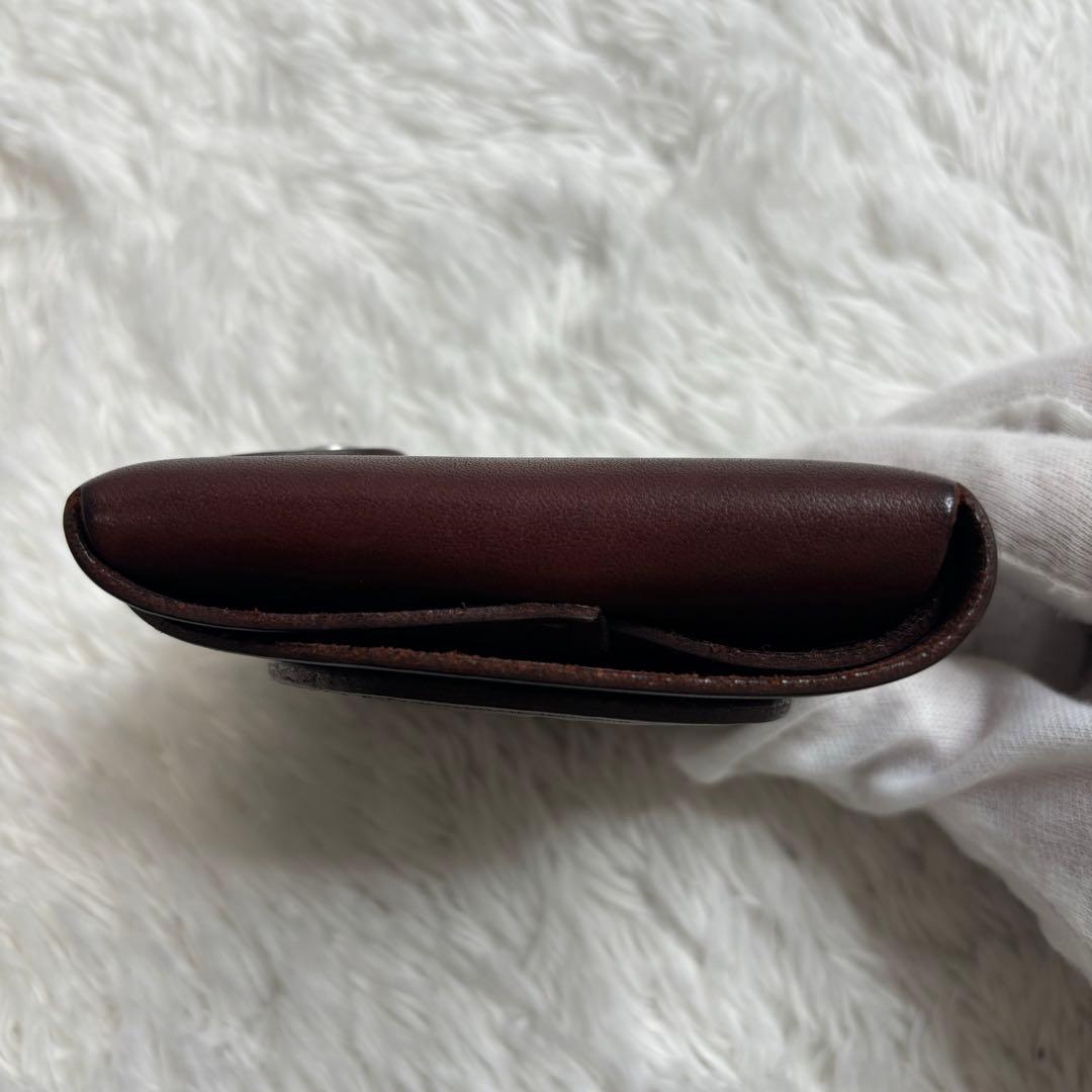 極美品✨RED MOON レッドムーン レザー ケース ダークブラウン