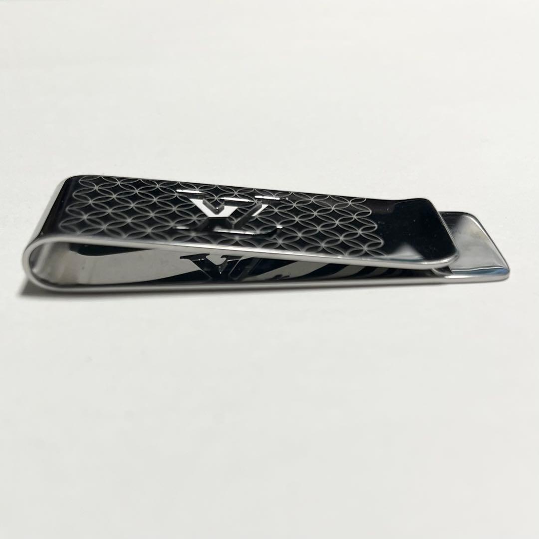 LOUIS VUITTON マネークリップ ビルクリップ シャンゼリゼ シルバー