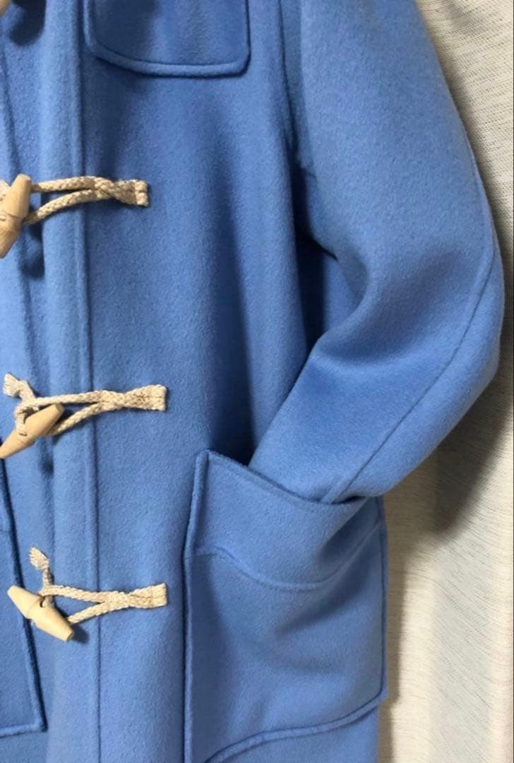 【美品】RonHerman　ダッフルコート スカイブルー XS サイズ