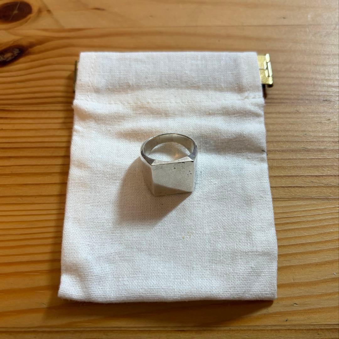 GARDEN OF EDEN スクエアリング LARGE SILVER