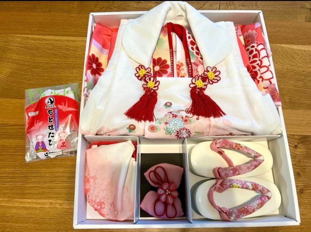 七五三 着物 3歳 女の子 被布セット リョウコキクチ