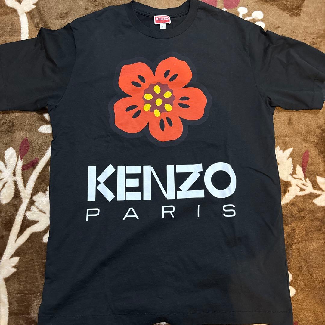 ゆ*う様 KENZO 花柄 Tシャツ Sサイズ 黒