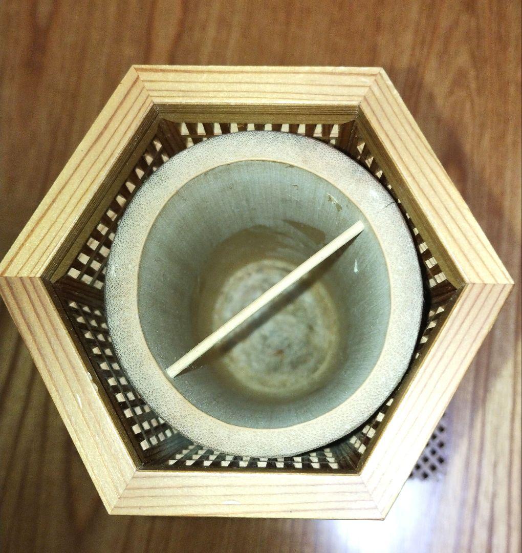 ☆大橋利一☆　組子細工　建具　工芸品　花入