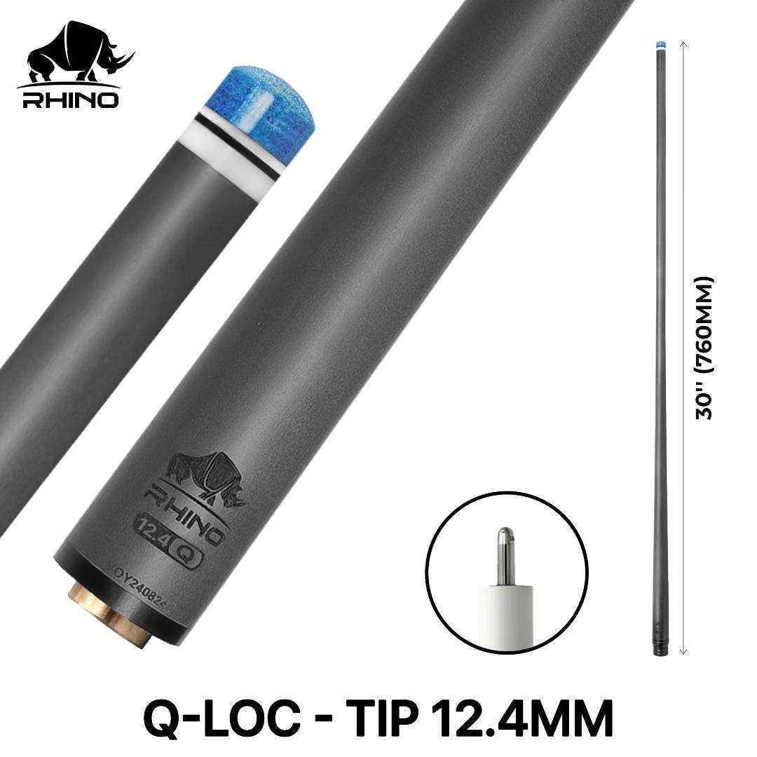 ※入荷しました！【Rhino】Q-LOC 12.4mm カーボン プールシャフト