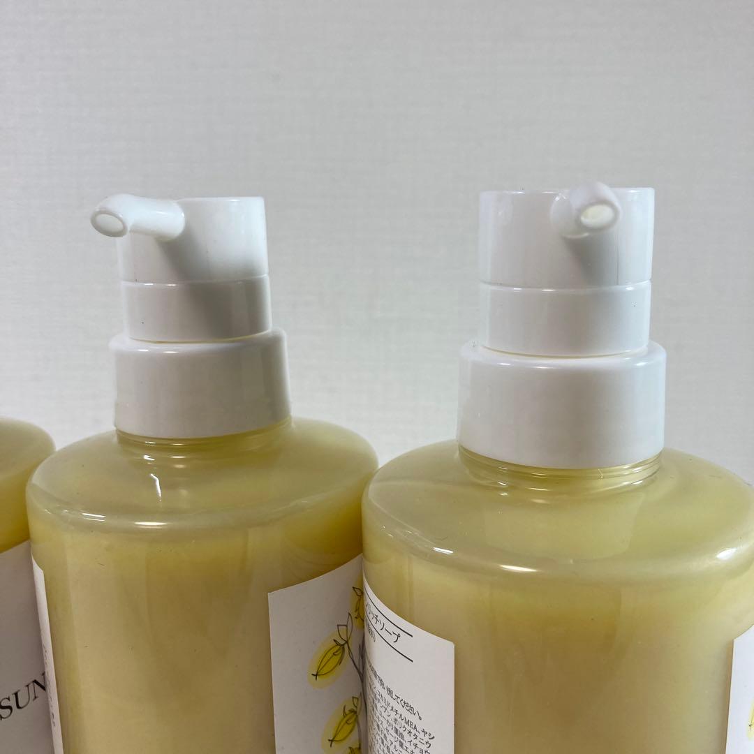 サンナチュラルズ　オールインワンリッチソープ　500ml 3本セット