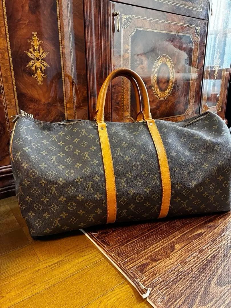 口*炎様 ム*ン様 LOUIS VUITTON ボストンバック　キーポル55