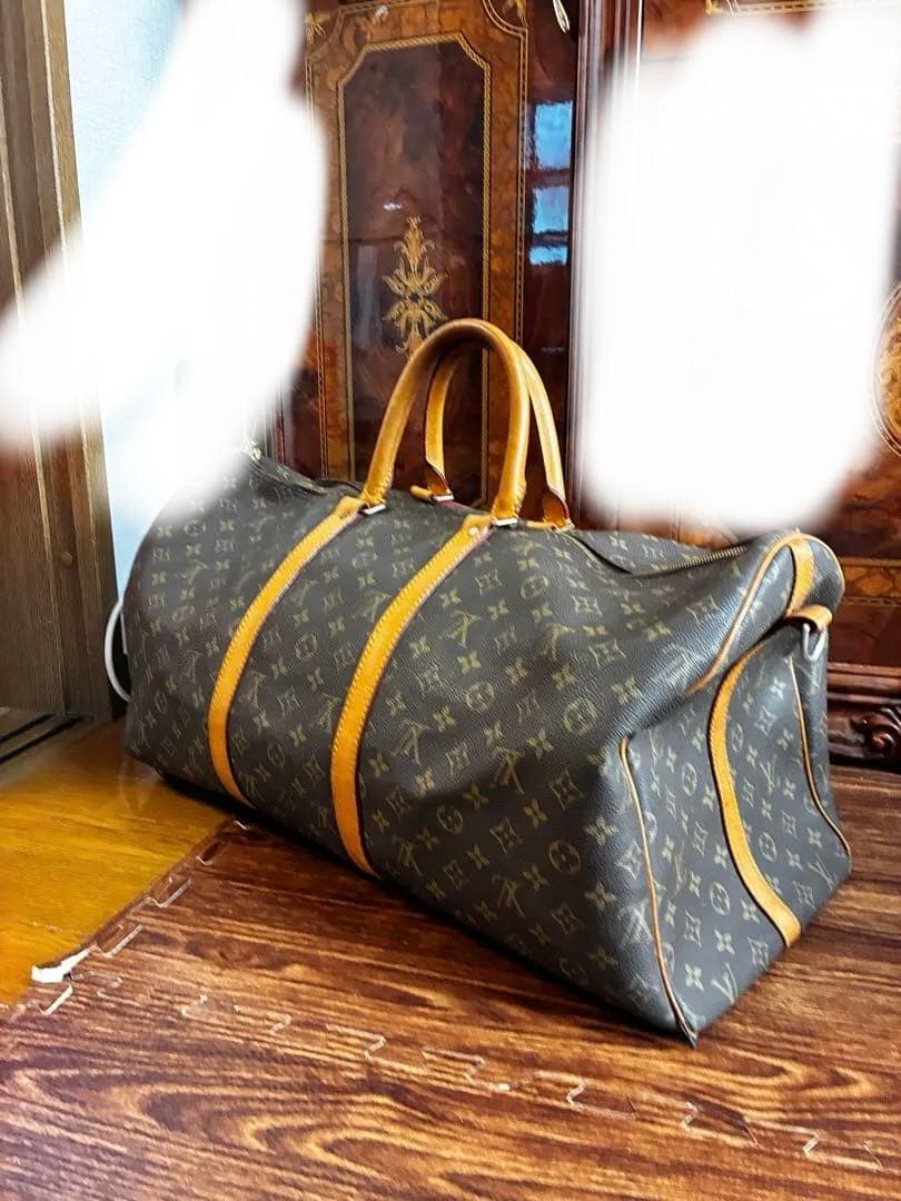 口*炎様 ム*ン様 LOUIS VUITTON ボストンバック　キーポル55