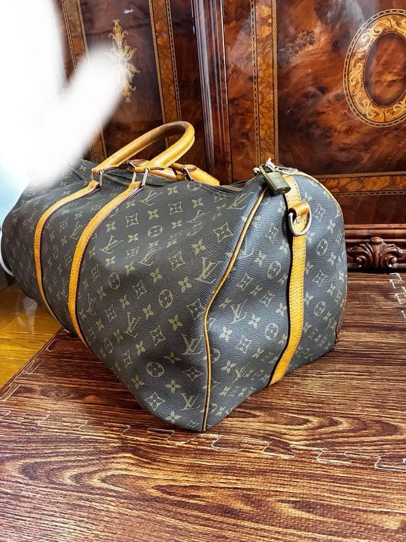 口*炎様 ム*ン様 LOUIS VUITTON ボストンバック　キーポル55