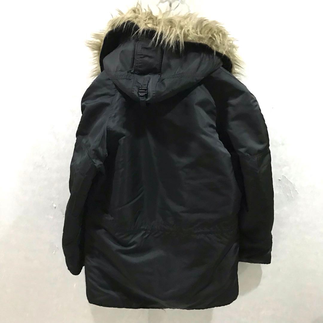 90s USA製 ALPHA N-3B フライトジャケット ヴィンテージ 美品M