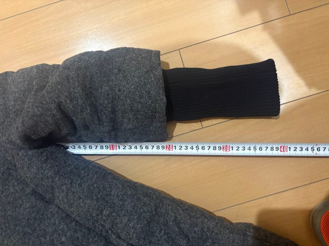 タトラス ダウンジャケット アウター 袖口リブ グレー レディース