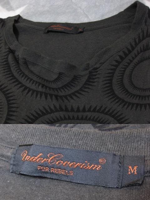 UNDERCOVERアンダーカバーSCAB期★GIZ柄ノースリーブカットソー黒M