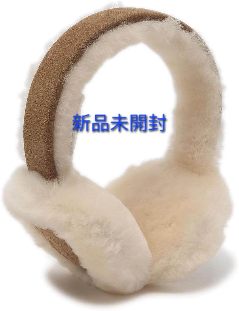 uggイヤーマフ SHEEPSKIN EMBROIDERY EARMUFF未開封