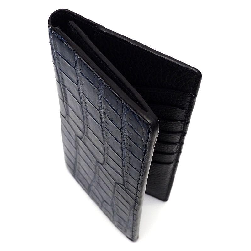 H05118 未使用品 vermilion クロコダイル レザーウォレット