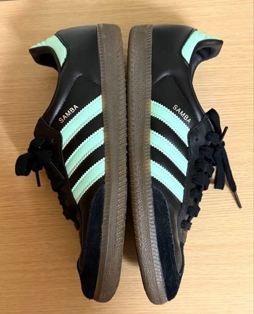 靴 SAMBA OG CLEAR MINT PACK 27