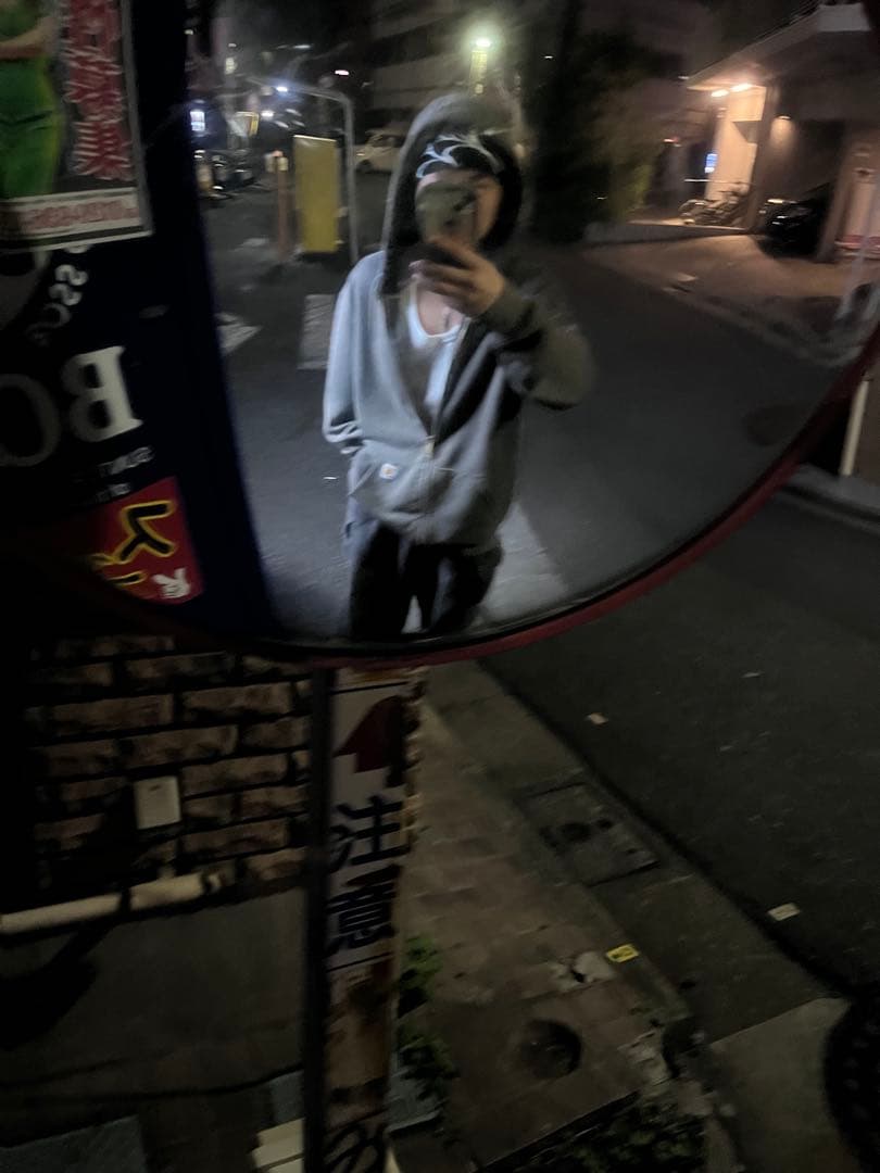 Carhartt グレー フルジップ パーカー