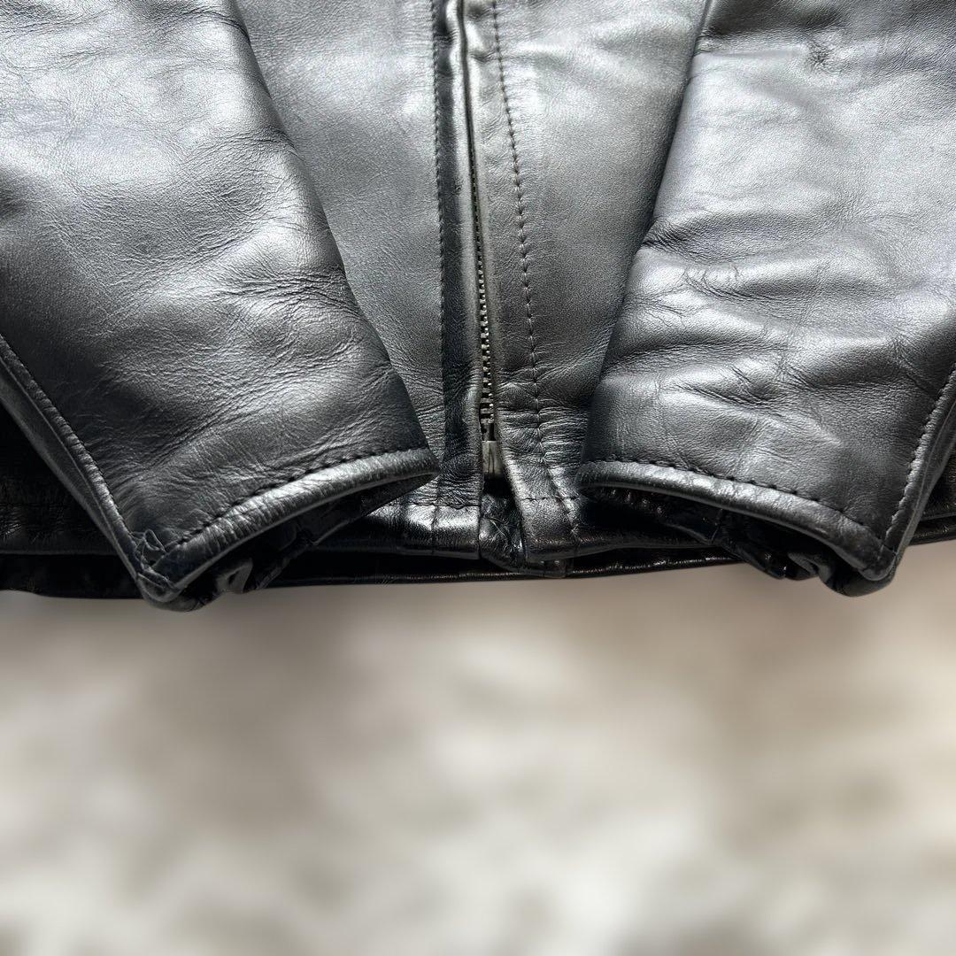 schott ショット レザー シングルライダースジャケット　36 M相当
