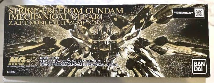 新品未組立 MGEX ストライクフリーダムガンダム メカニカルクリア