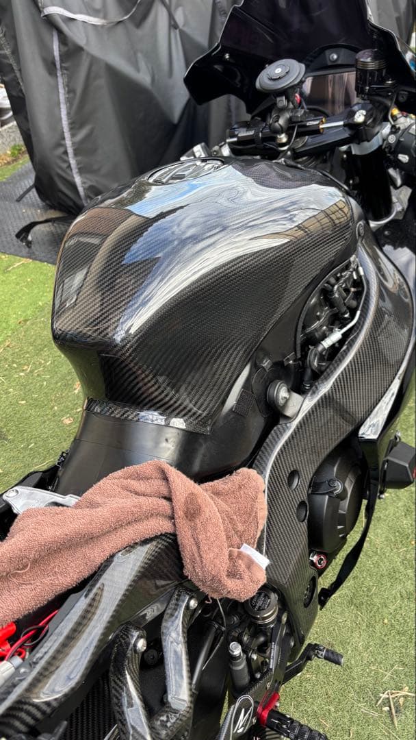 zx10r 2021〜 タンクカバー カーボン