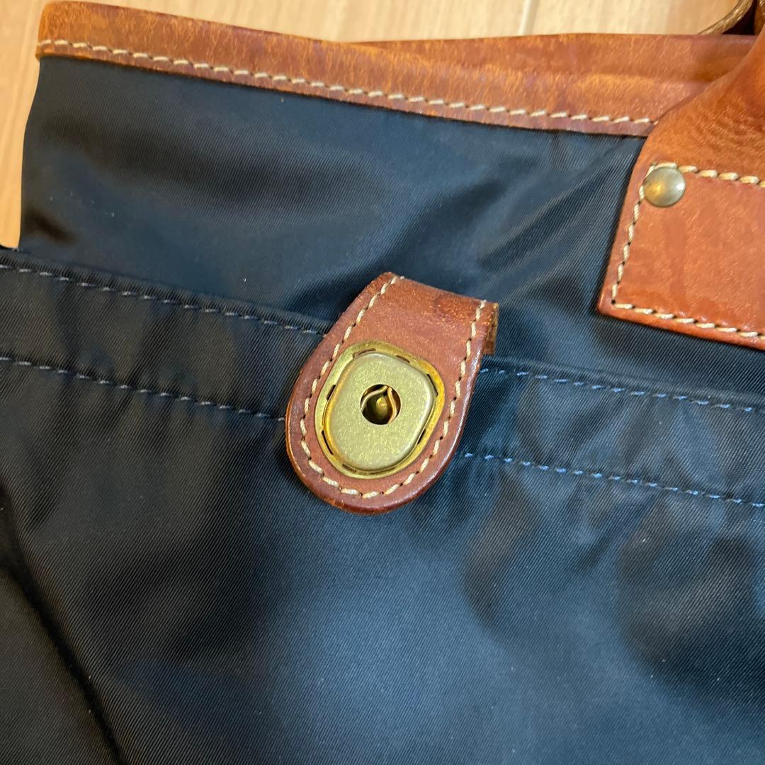 フェリージ　ネイビー トートバッグ