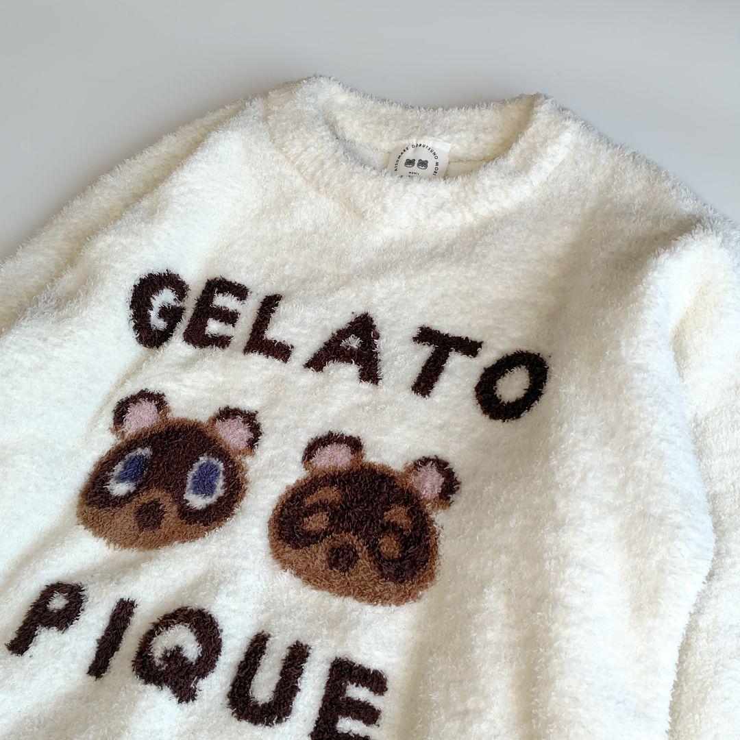 完売品 ジェラートピケ どうぶつの森コラボ ルームウェア セットアップ