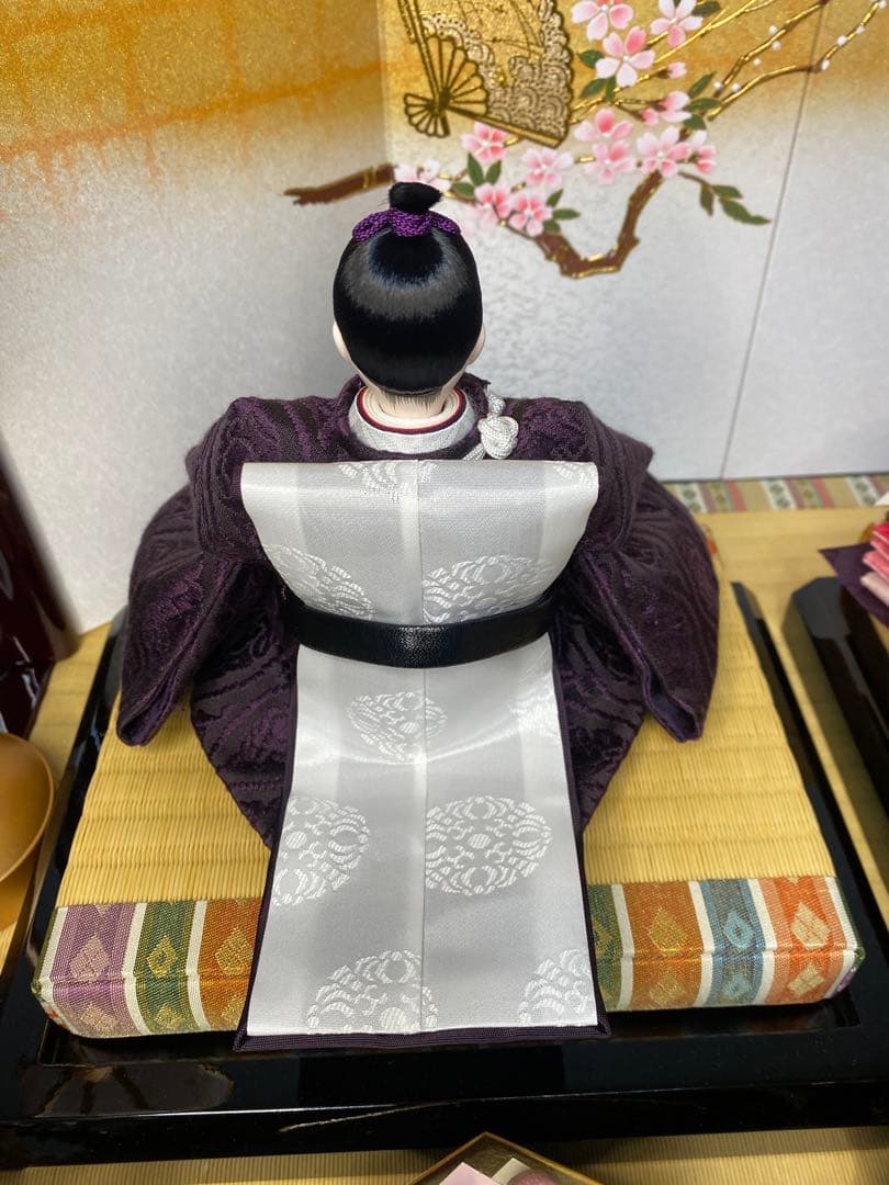 東京久月　雛人形　親王飾り収納セット　頭：元光　作・本胴本仕立て　京雛