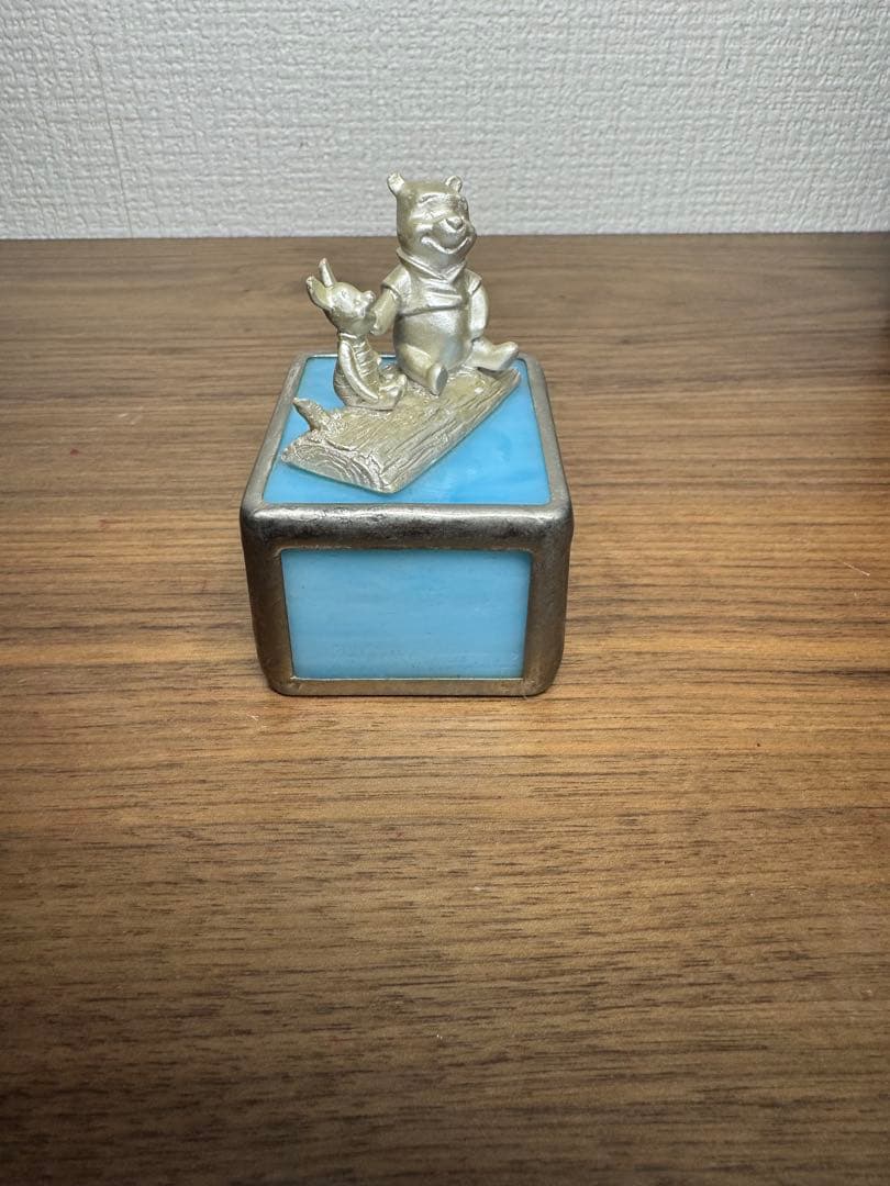 Sankyo Disney くまのプーさんとピッレッド　手回しオルゴール