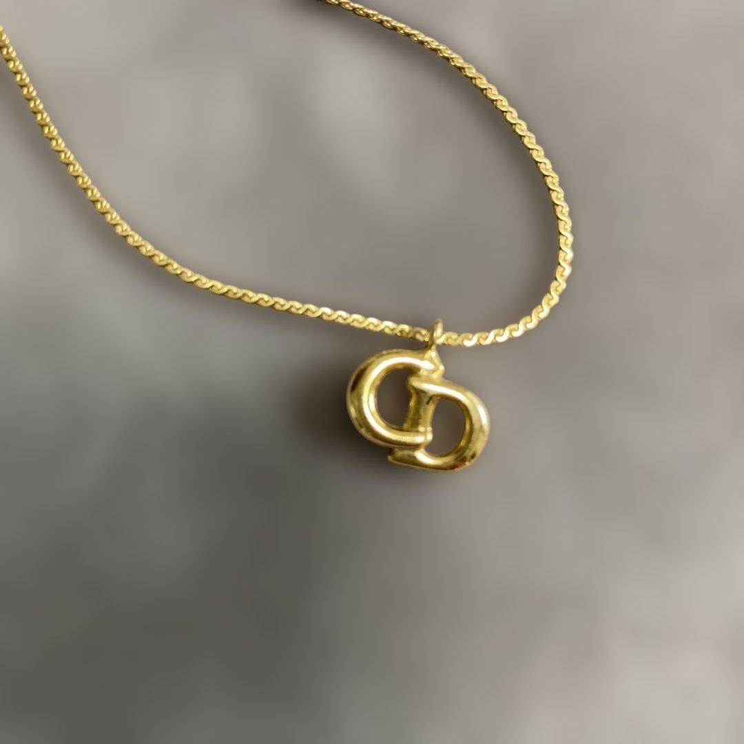 Christian Dior CDロゴ チェーン ブレスレット・美品・