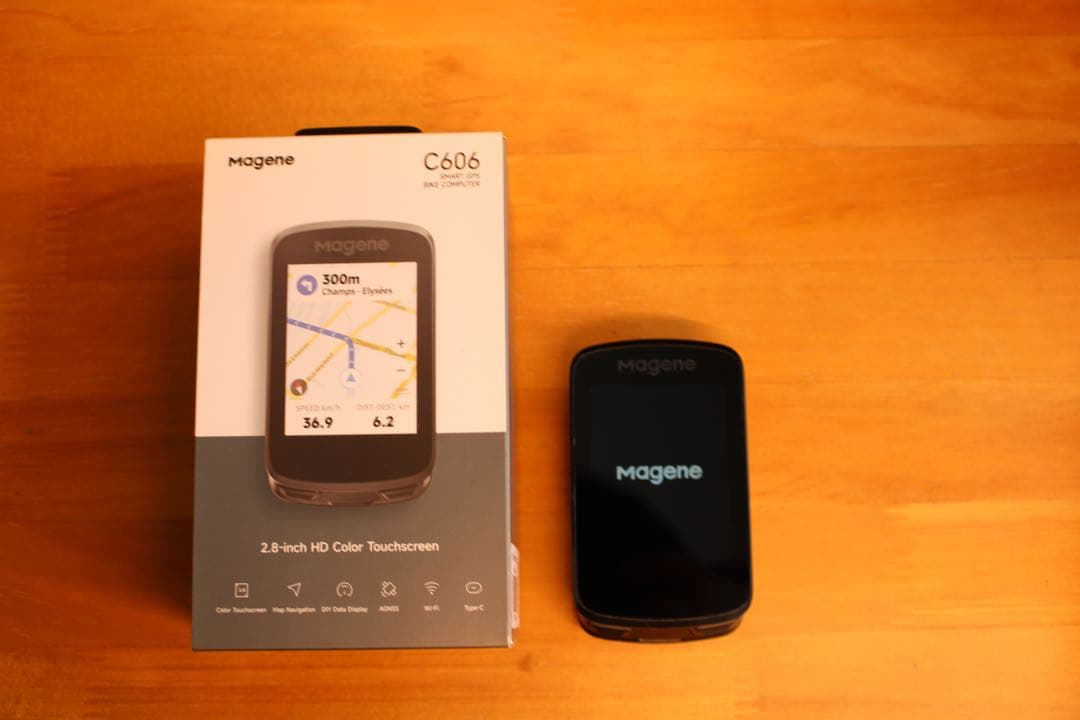 Magene C606 サイクルコンピューター本体