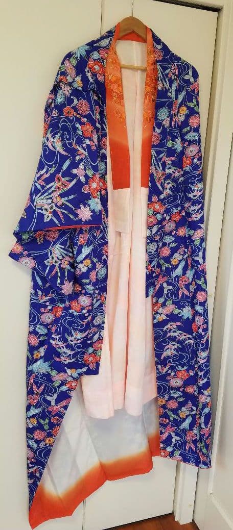 【USED】七五三 子供 アンティーク 着物