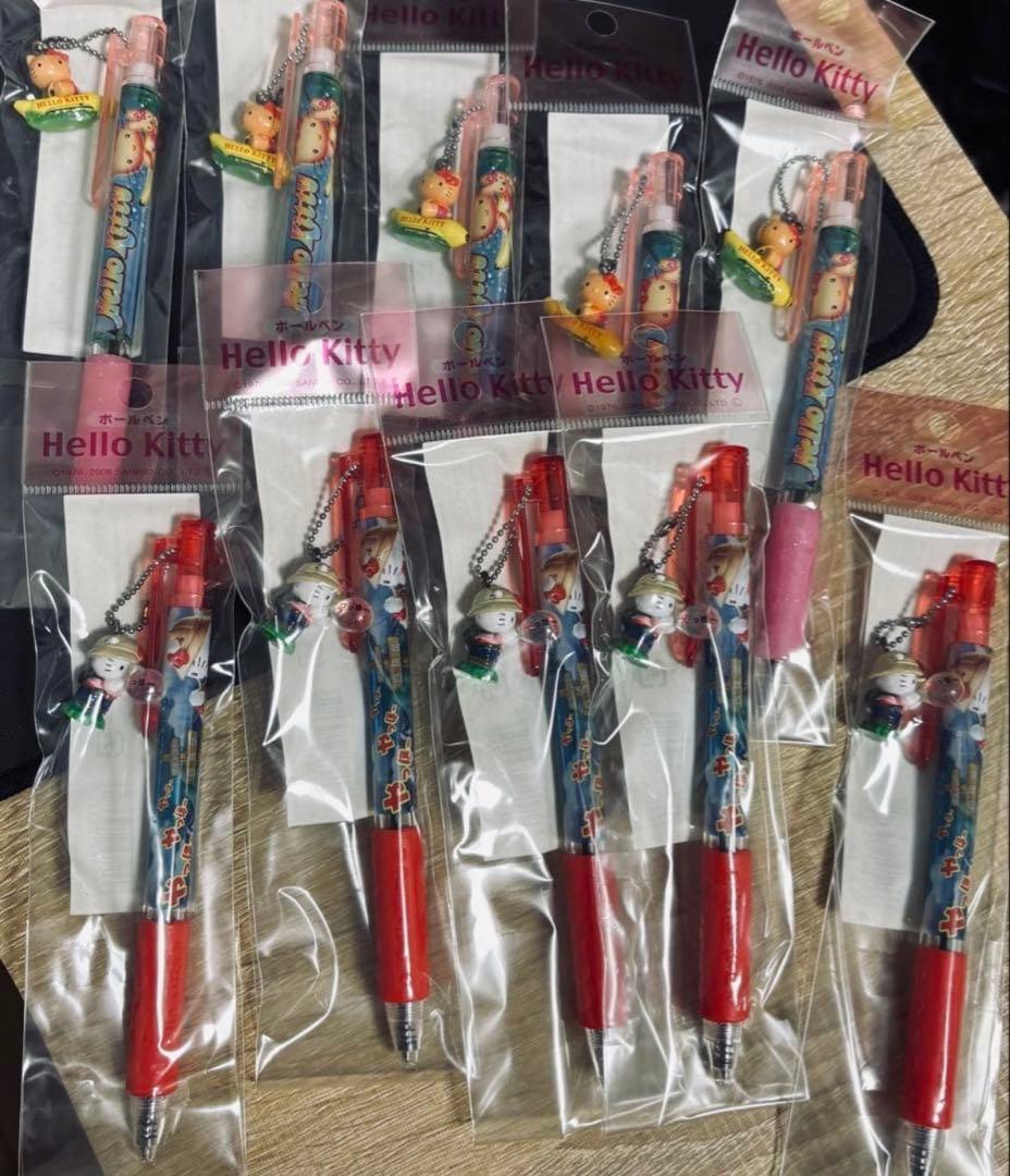 ハローキティのボールペン10本　HELLOKITTY