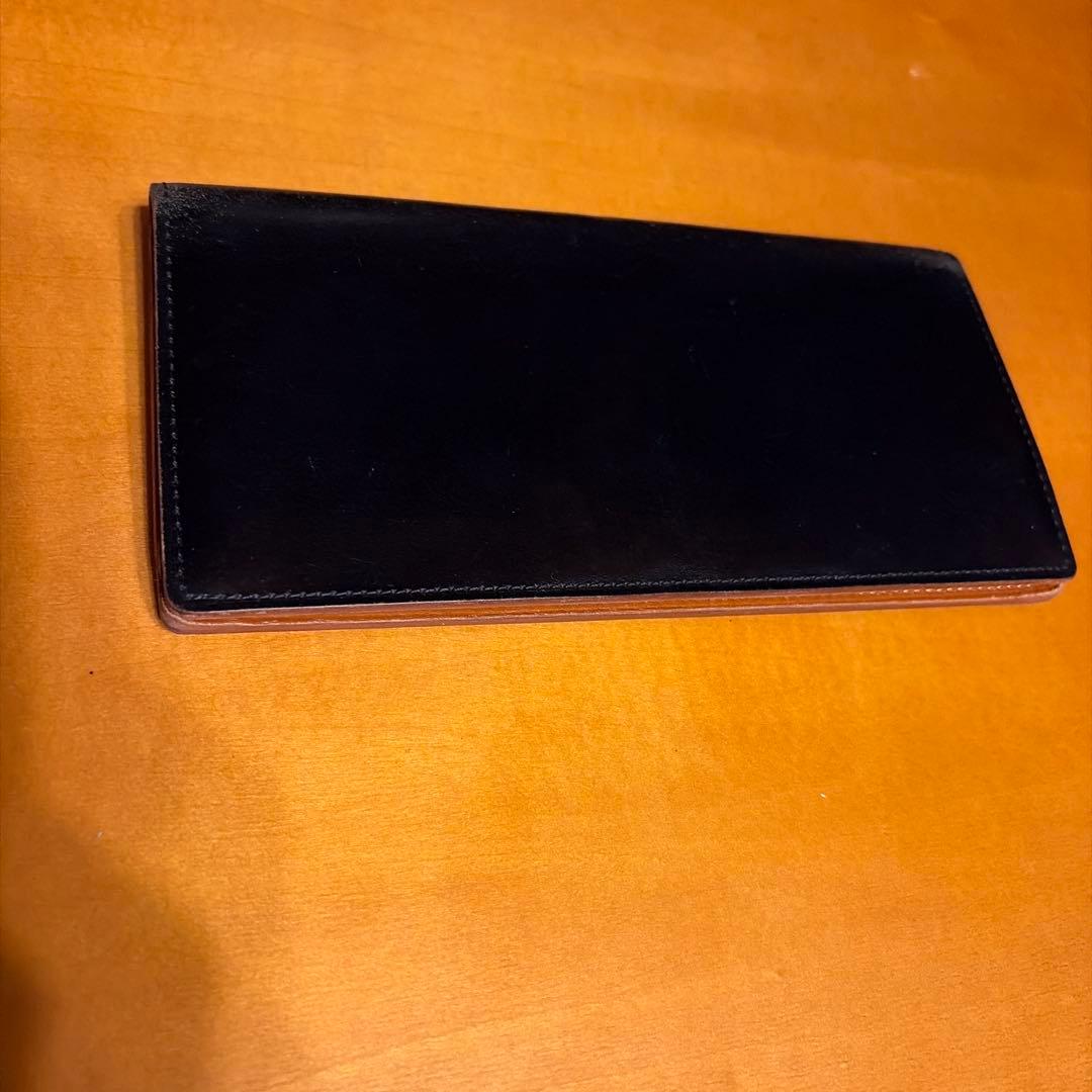 土屋鞄製造所 コードバン 長財布 中ファスナー小銭入れ付