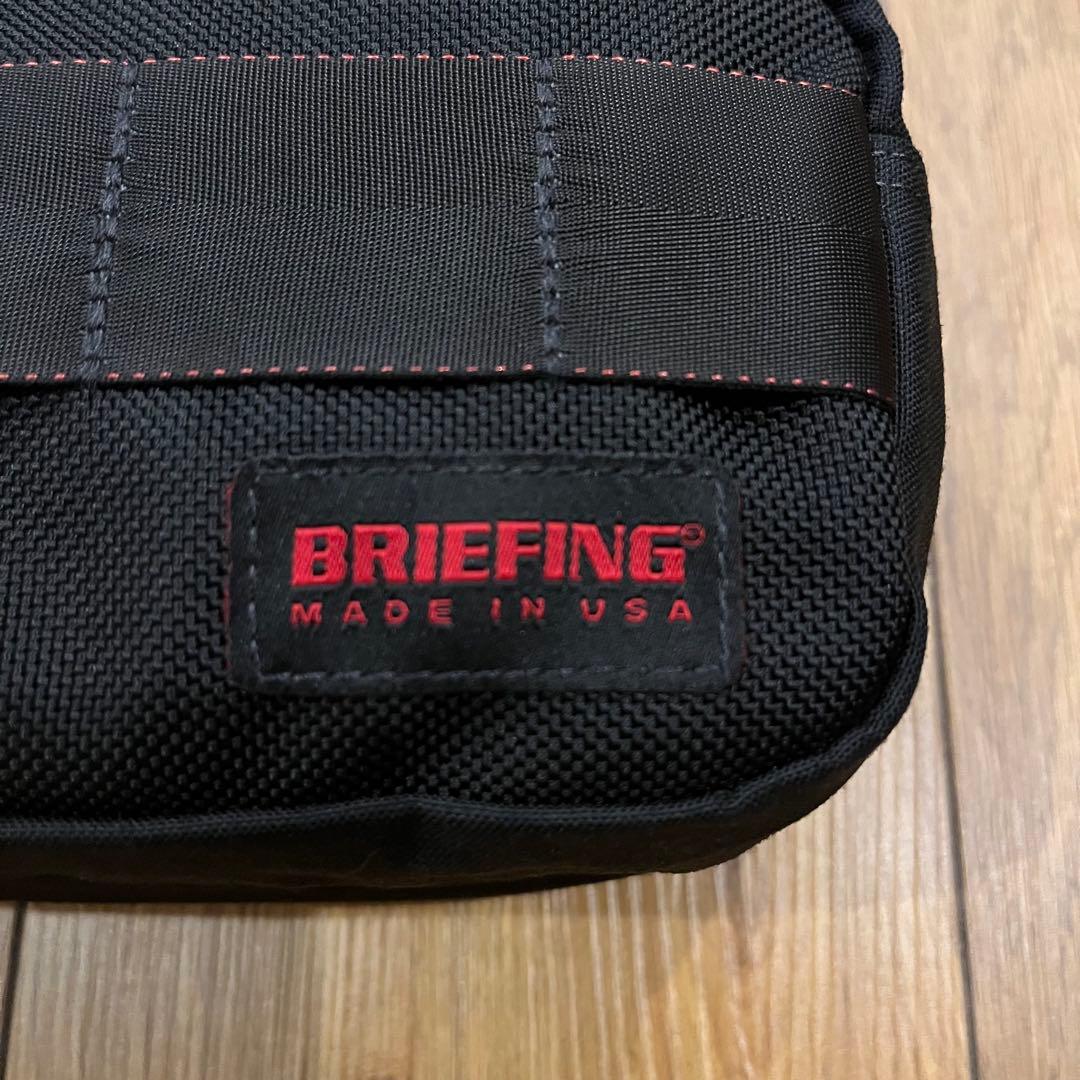 【極美品・廃盤】ブリーフィング DOUBLE ZIP POUCH アメリカ製