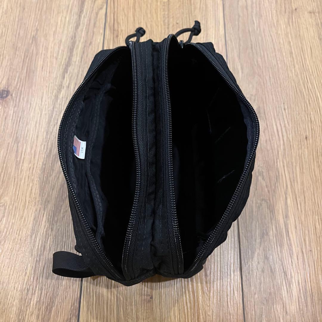 【極美品・廃盤】ブリーフィング DOUBLE ZIP POUCH アメリカ製