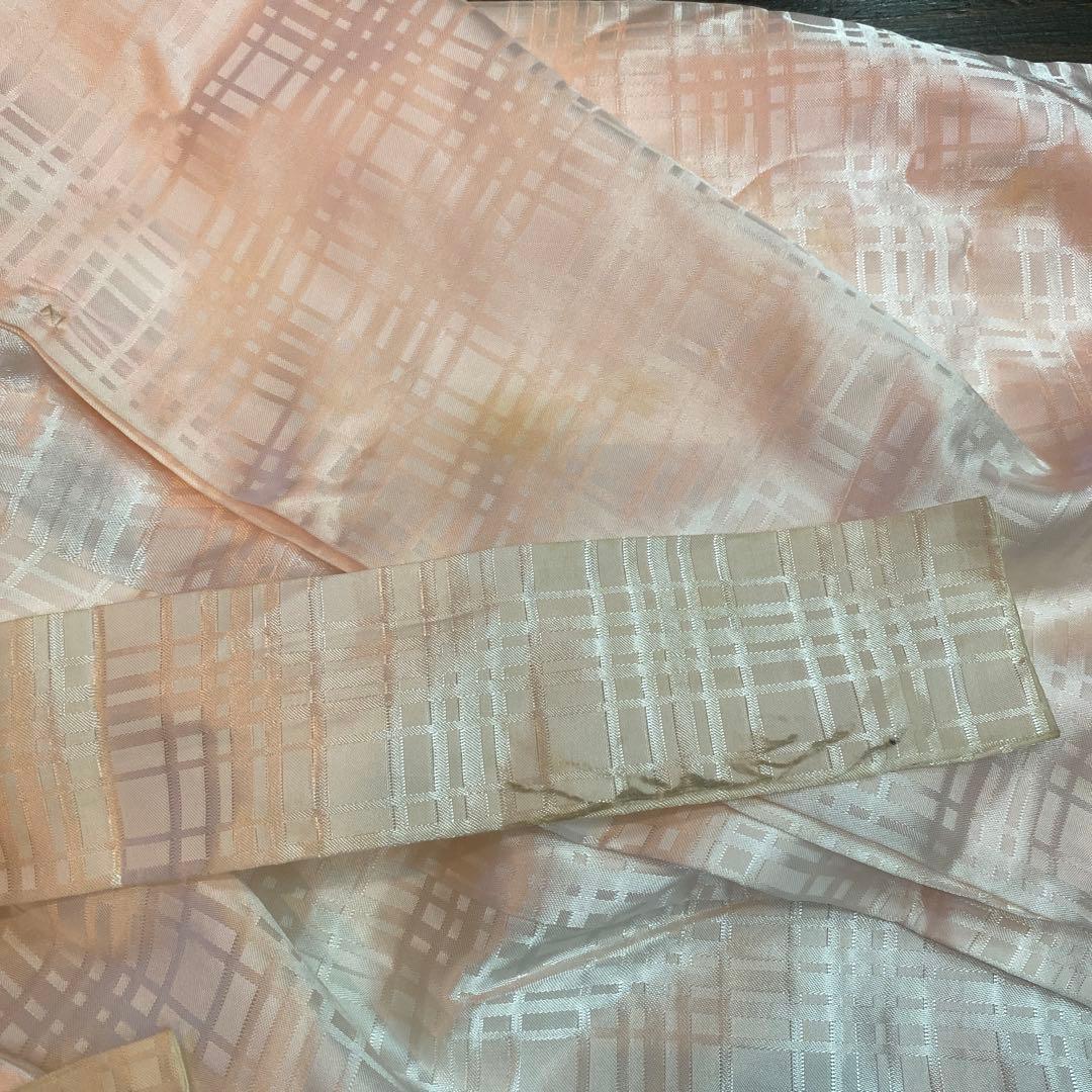 アンティーク 大正ロマン 七五三 七歳 着物 作り帯 小物一式 フルセット 蝶々