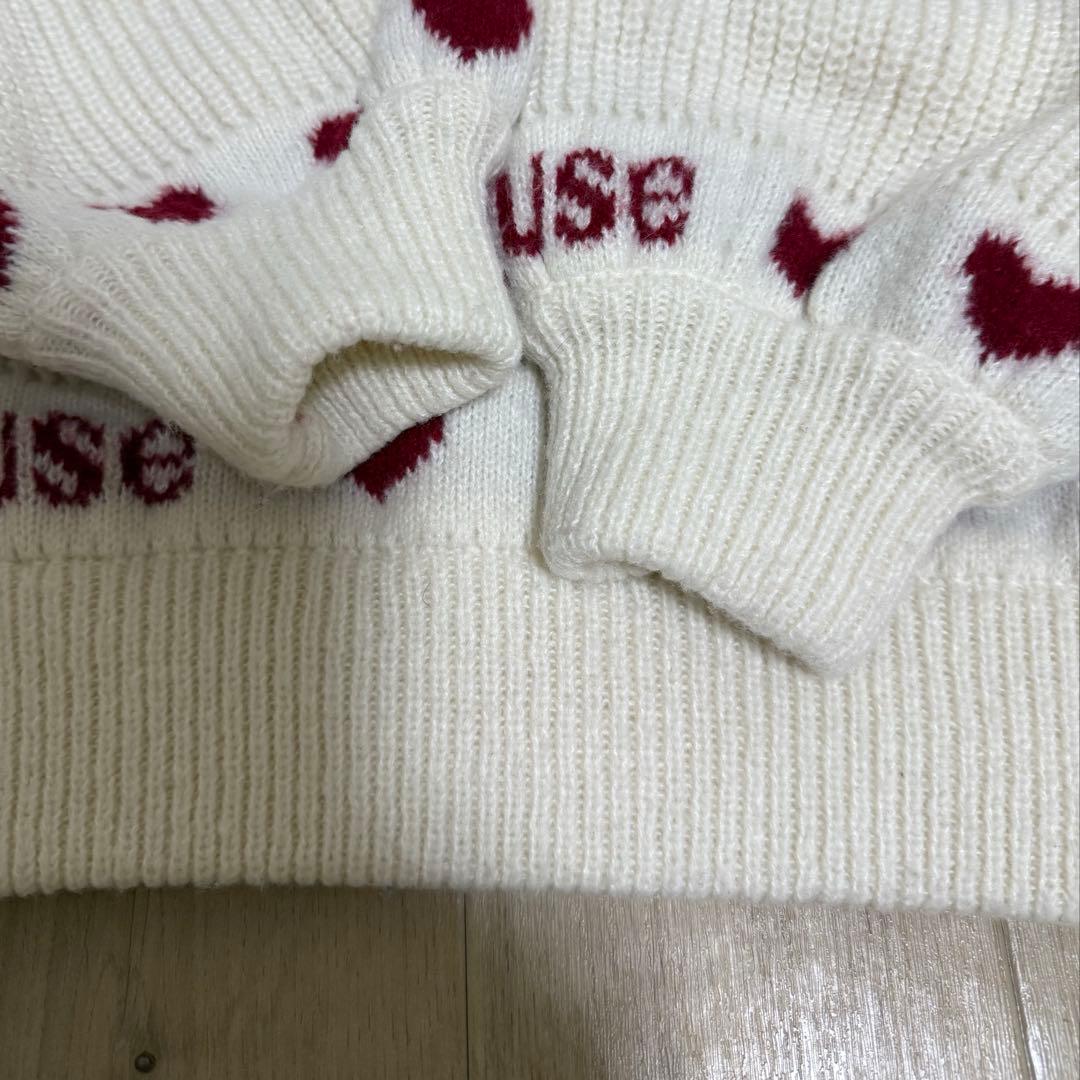 Rosé Muse heart JQ T/N knit