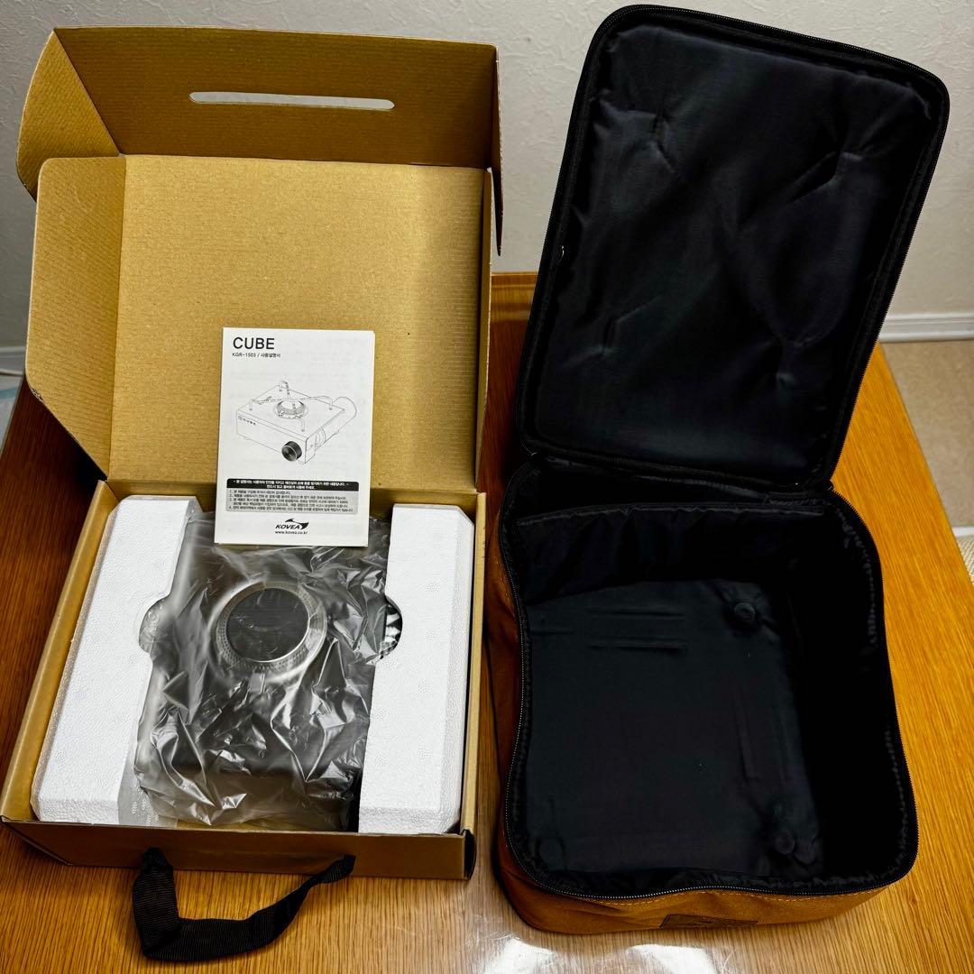 【新品未使用】 kovea Cube コベア キューブ 収納専用カバンセット
